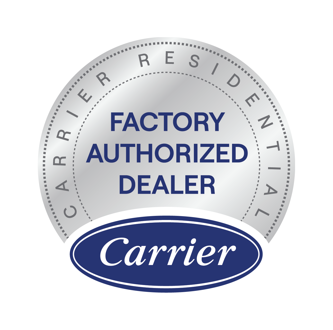 carrier factory authorized dealer logo