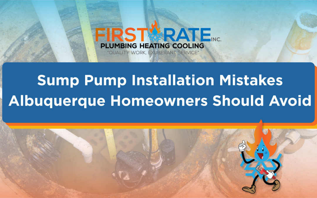 Sump Pump Installation Mistakes Albuquerque Homeowners Should Avoid